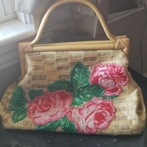 Isabella Fiore beaded handbag